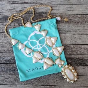 Kendra Scott White Havana Necklace